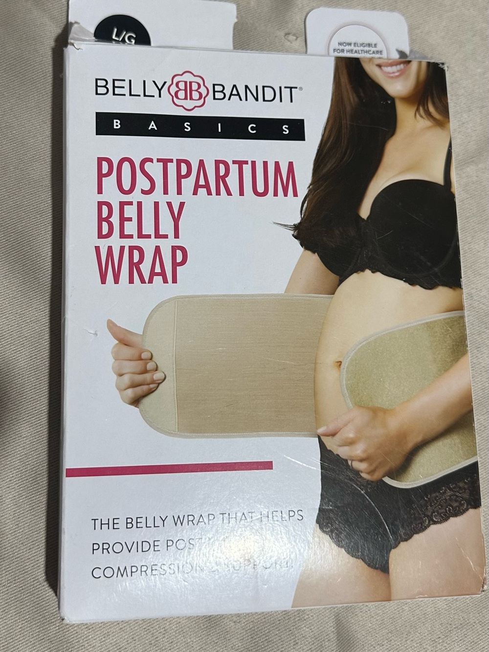 Belly Bandit Beige Postpartum Belly Wrap